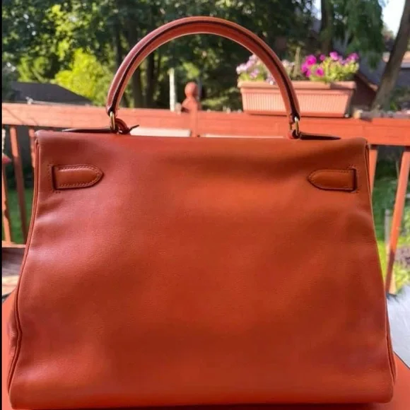 Vintage Hermès Kelly Retourne 32 - Picture 3 of 16